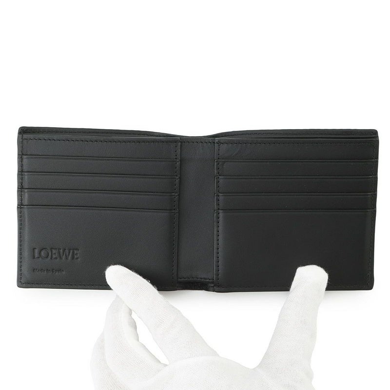ロエベ 二つ折り財布 バイフォールドウォレット C779302X02 LOEWE 黒