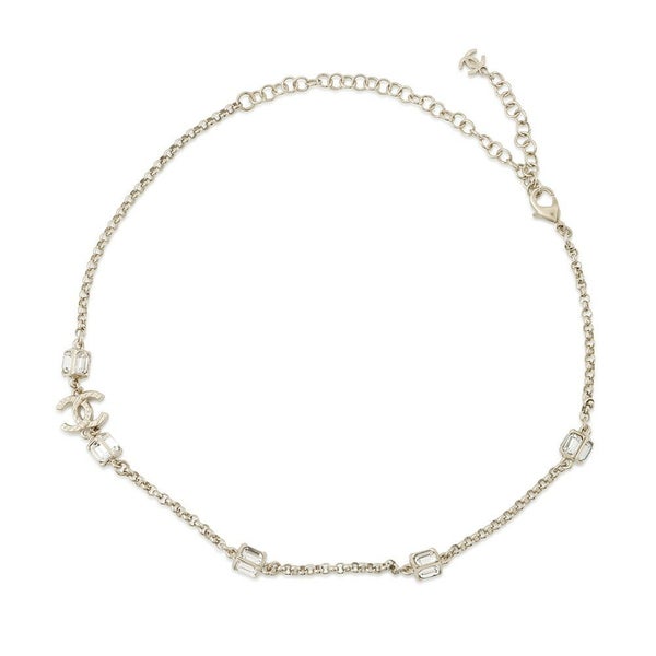 シャネル ネックレス ココマーク ラインストーン A23 K CHANEL アクセサリー