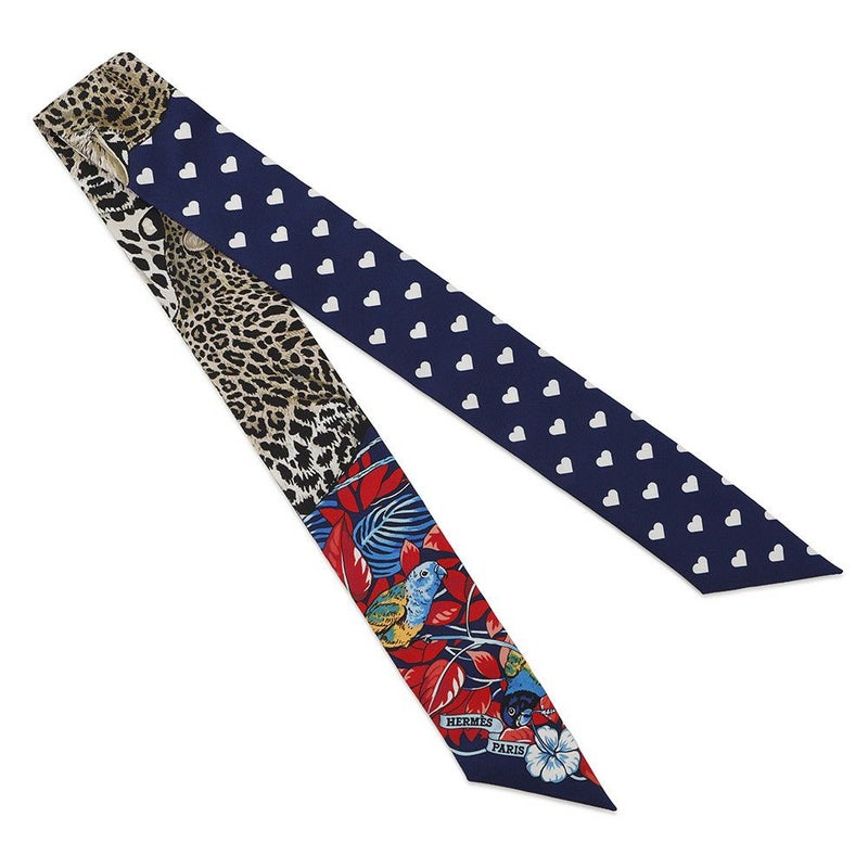 エルメス スカーフ ツイリー ジャングル・ラブ・ラブ Jungle Love Love HERMES シルクツイル 2020年春夏