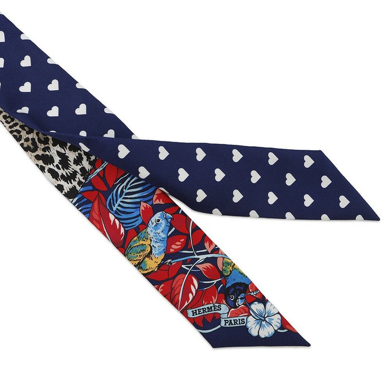 エルメス スカーフ ツイリー ジャングル・ラブ・ラブ Jungle Love Love HERMES シルクツイル 2020年春夏