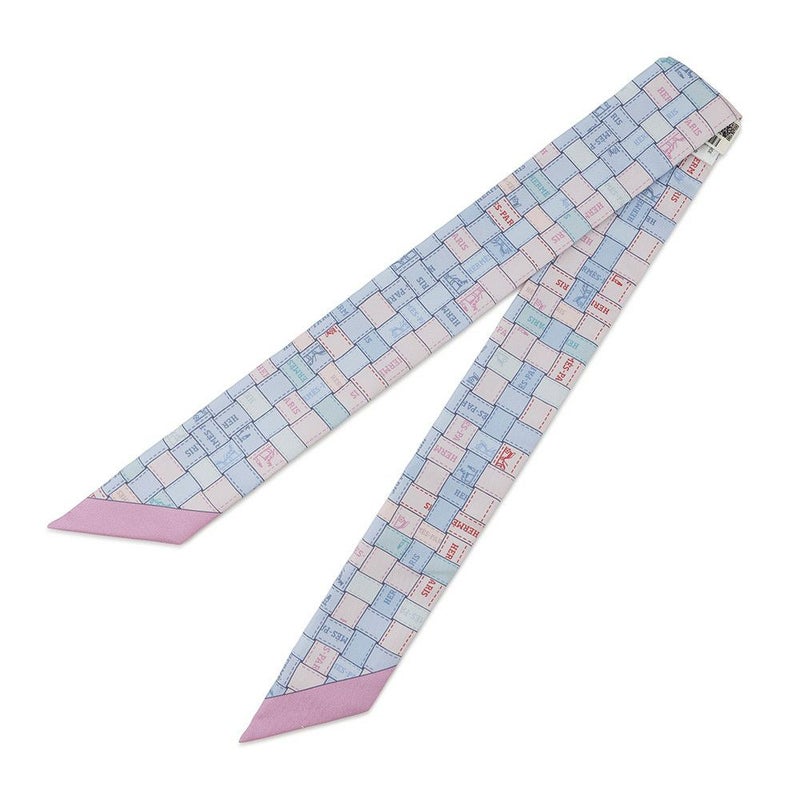 エルメス スカーフ ツイリー ボルデュック・チェック Bolduc au Carre HERMES シルクツイル 2019年秋冬