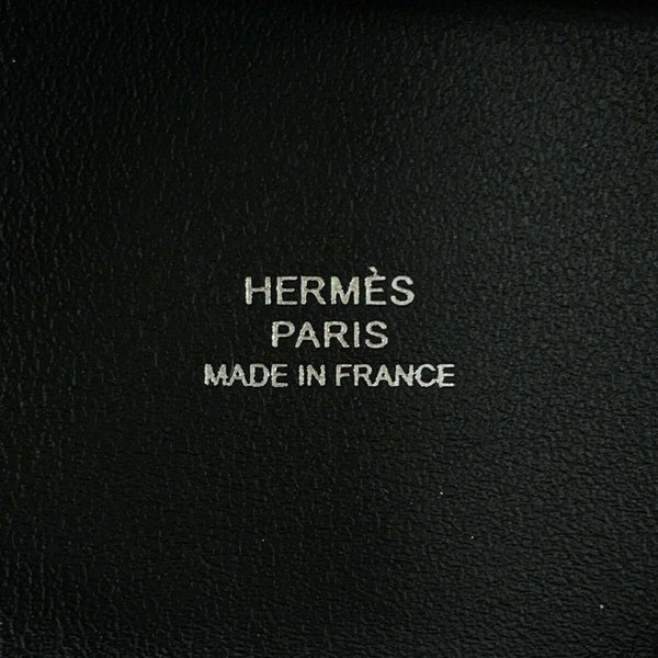 エルメス コインケース バスティア グラファイト ボックスカーフ K刻印 HERMES 小銭入れ