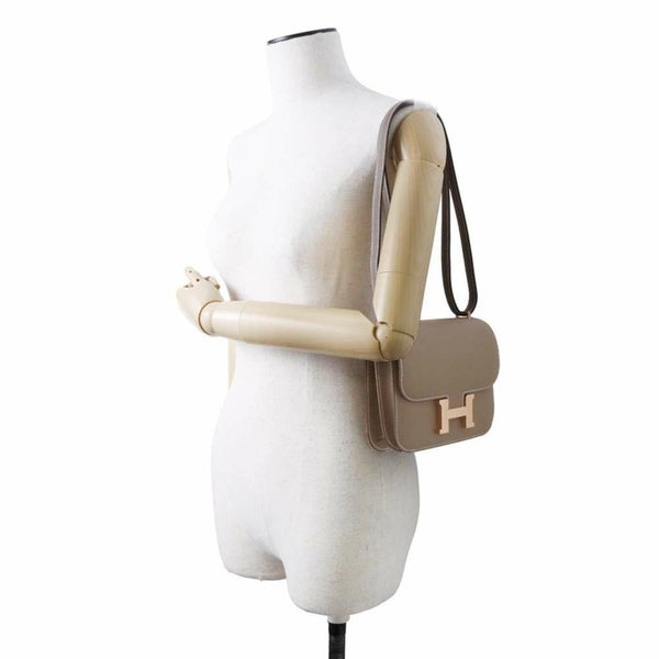 エルメス ミニ コンスタンス3 ミロワール エトゥープ/ピンクゴールド金具 エプソン W刻印