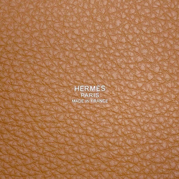 エルメス ハンドバッグ ピコタンロックPM ゴールド/シルバー金具 トリヨンクレマンス W刻印