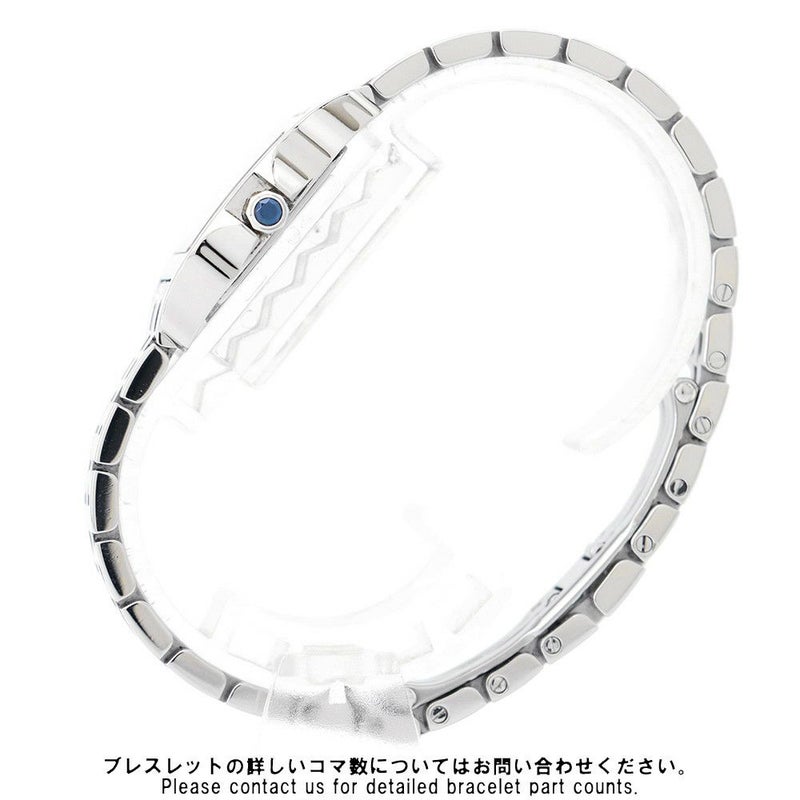 カルティエ サントスドゥモワゼル 2008年クリスマス限定モデル 2000本限定 パープル文字盤