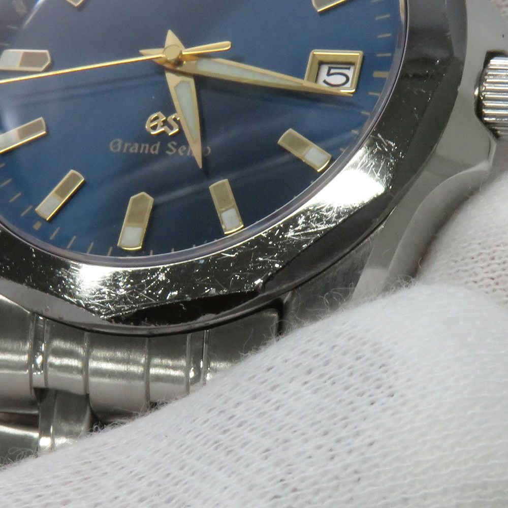 セイコー グランドセイコー 8J56-8000 SEIKO 腕時計 ブルー文字盤 安心