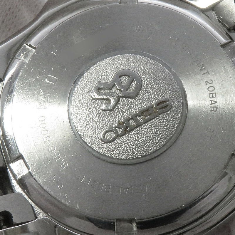 セイコー グランドセイコー 8J56-8000 SEIKO 腕時計 ブルー文字盤