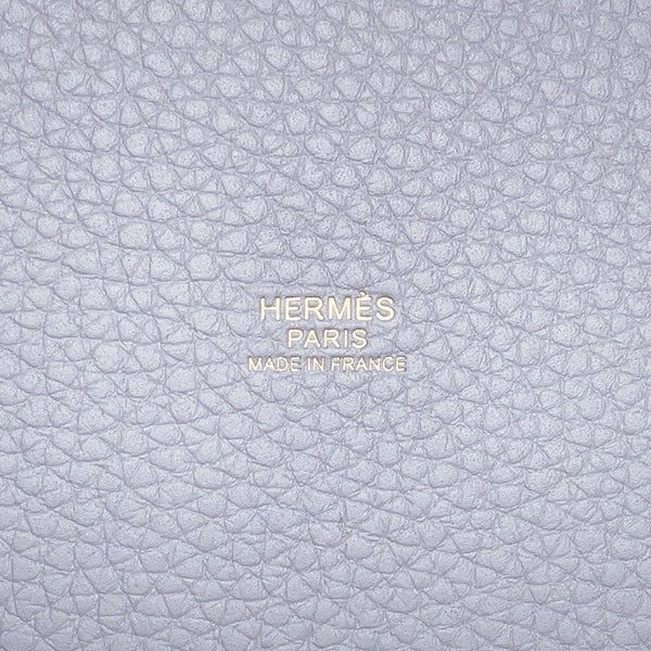 エルメス ハンドバッグ ピコタンロックPM グリパンタン/シャンパンゴールド金具 トリヨンクレマンス K刻印