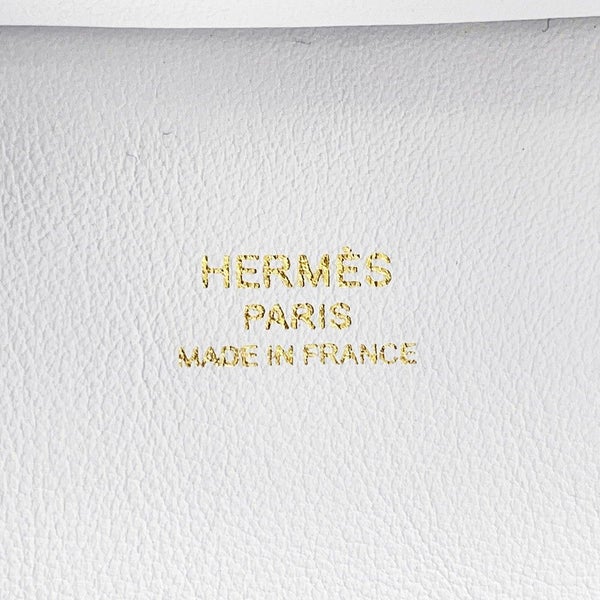 エルメス ジプシエール ミニ ニューホワイト/ゴールド金具 スイフト W刻印