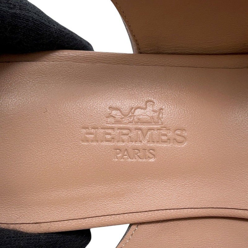 エルメス バレエシューズ クレオ レザー レディースサイズ35 HERMES 靴