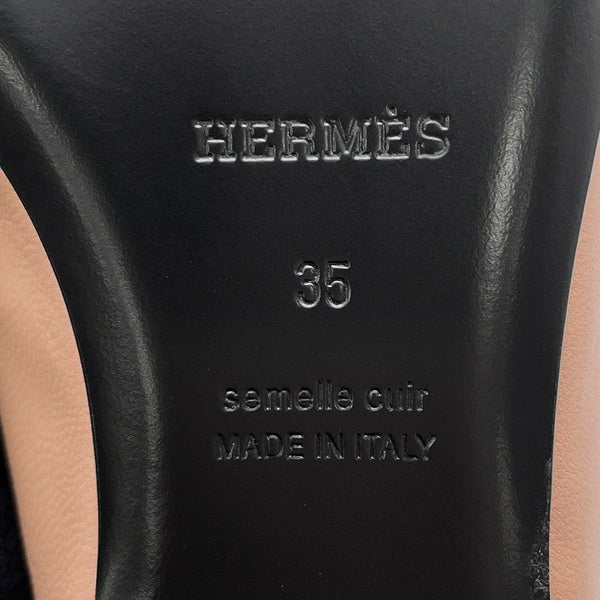 エルメス バレエシューズ クレオ レザー レディースサイズ35 HERMES 靴