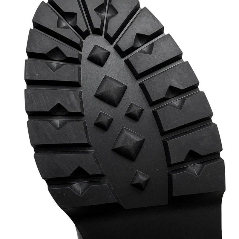 エルメス ショートブーツ ジェフ レザー メンズサイズ41 HERMES 靴 黒