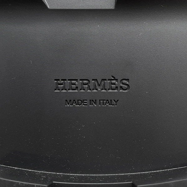 エルメス ショートブーツ ジェフ レザー メンズサイズ41 HERMES 靴 黒
