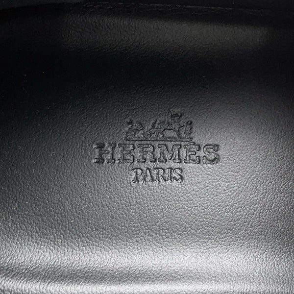 エルメス モカシン ジョブ スエード メンズサイズ42 HERMES 靴 黒