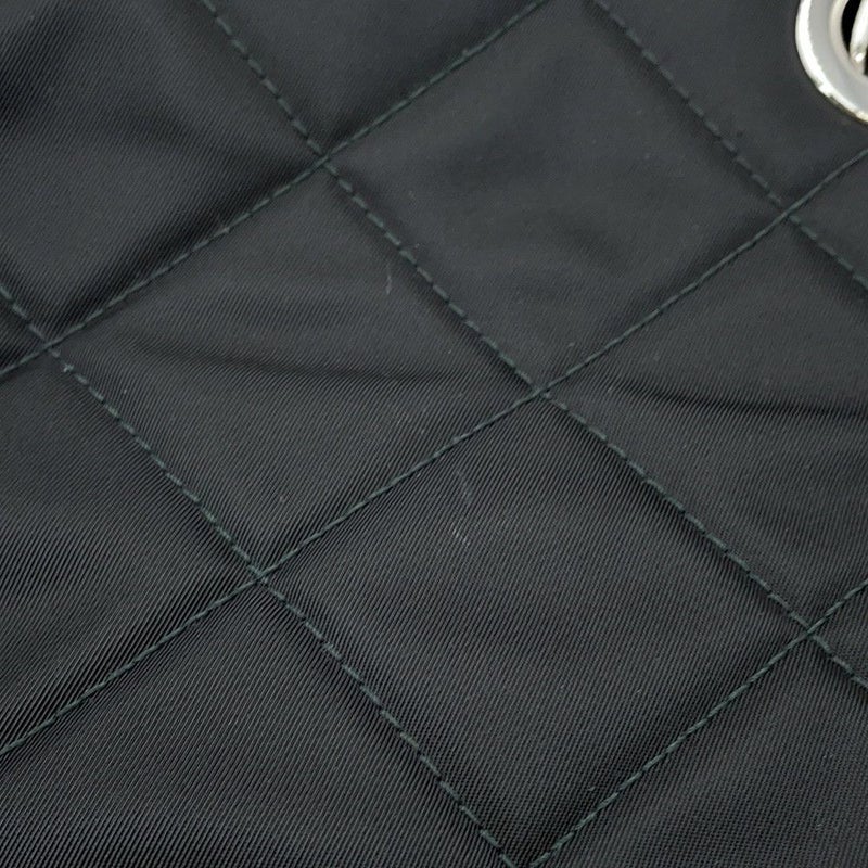 プラダ チェーントートバッグ キルティング ナイロン 1BG017 PRADA 黒