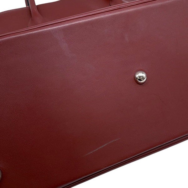 エルメス ハンドバッグ ボリード リラックス 45 ルージュアッシュ/シルバー金具 ヴォーシッキム □K刻印 ソルド品