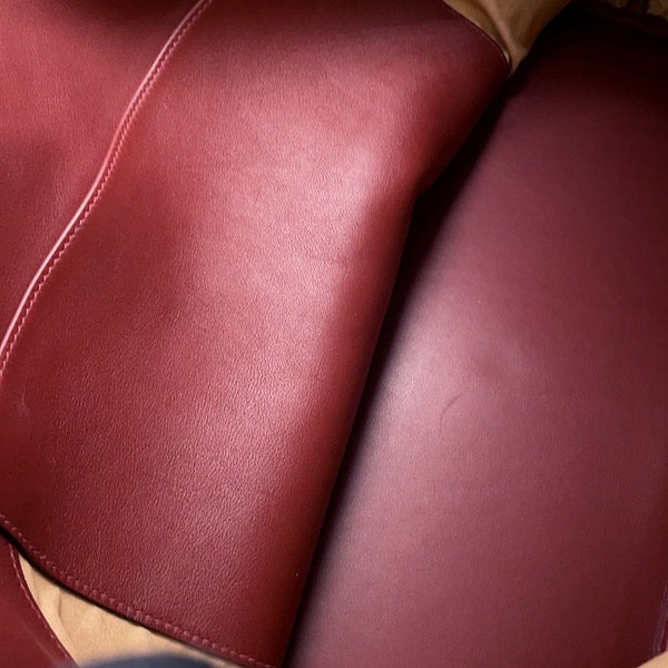 エルメス ハンドバッグ ボリード リラックス 45 ルージュアッシュ/シルバー金具 ヴォーシッキム □K刻印 ソルド品