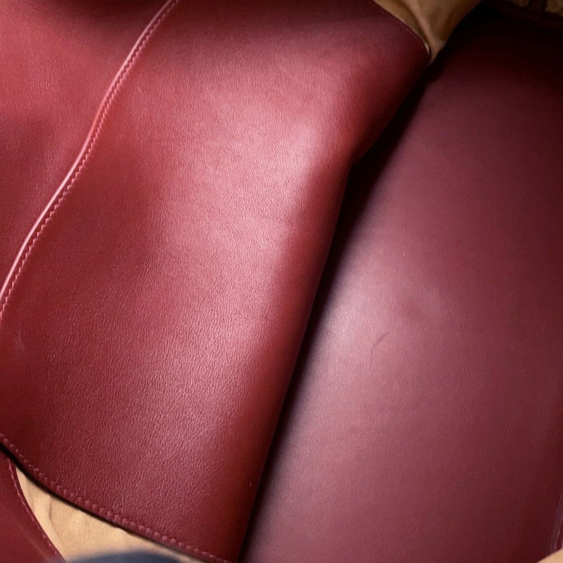 エルメス ハンドバッグ ボリード リラックス 45 ルージュアッシュ/シルバー金具 ヴォーシッキム □K刻印 ソルド品