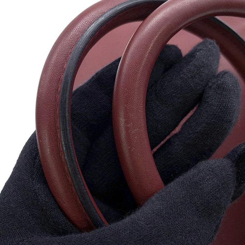 エルメス ハンドバッグ ボリード リラックス 45 ルージュアッシュ/シルバー金具 ヴォーシッキム □K刻印 ソルド品