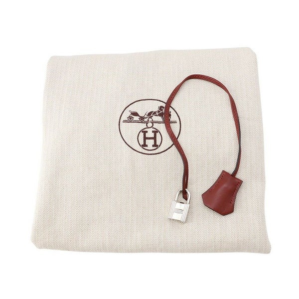 エルメス ハンドバッグ ボリード リラックス 45 ルージュアッシュ/シルバー金具 ヴォーシッキム □K刻印 ソルド品