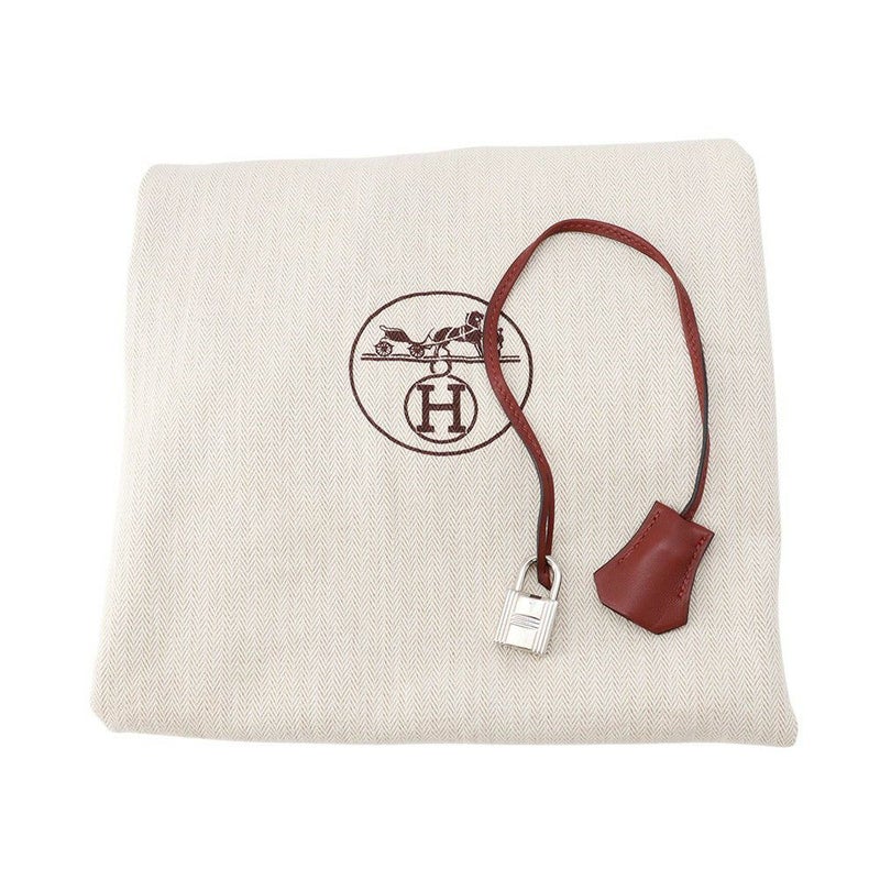 エルメス ハンドバッグ ボリード リラックス 45 ルージュアッシュ/シルバー金具 ヴォーシッキム □K刻印 ソルド品