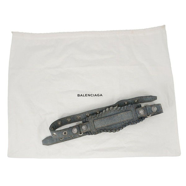 バレンシアガ ハンドバッグ ネオ カゴール XS デニム ラインストーン 700940 BALENCIAGA 2way