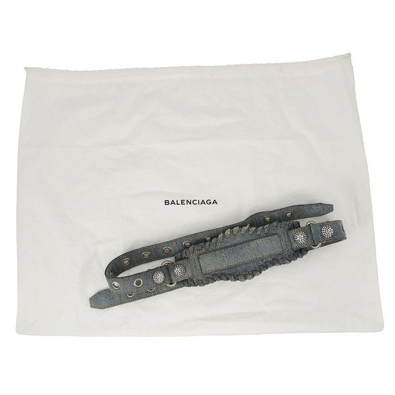 バレンシアガ ハンドバッグ ネオ カゴール XS デニム ラインストーン 700940 BALENCIAGA 2way