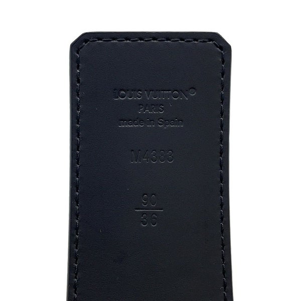 ルイヴィトン べルト LV フラワー カモフラージュ リバーシブル サイズ90 M4383U LOUIS VUITTON メンズ