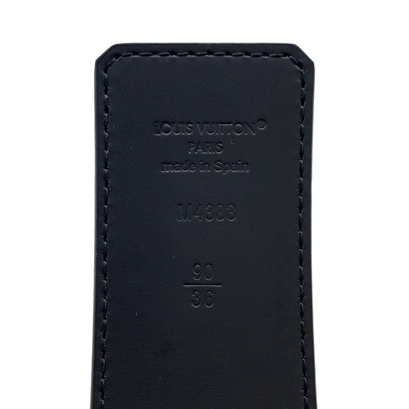 ルイヴィトン べルト LV フラワー カモフラージュ リバーシブル サイズ90 M4383U LOUIS VUITTON メンズ