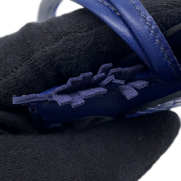 エルメス バッグチャーム ロデオPM ペガサス タッチ ブルーサフィール/ブルーエレクトリック ラムスキン/アリゲーターマット U刻印