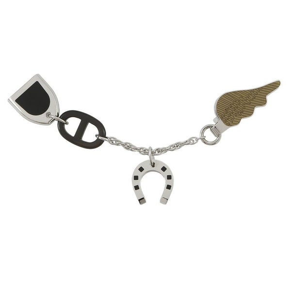 エルメス ブローチ ボン・ヴォヤージュ バッファローホーン ラッカーメタル HERMES アクセサリー