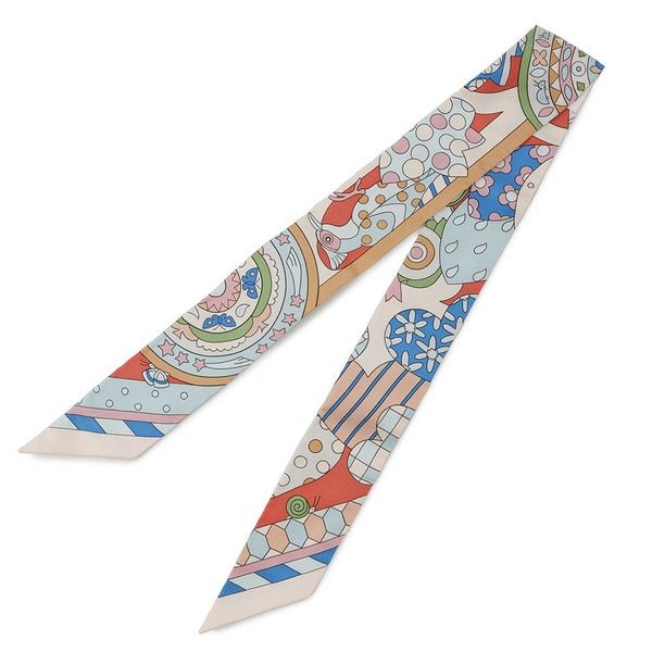 エルメス スカーフ ツイリー 森のささやき Les Murmures de la Foret HERMES シルクツイル 2023春夏