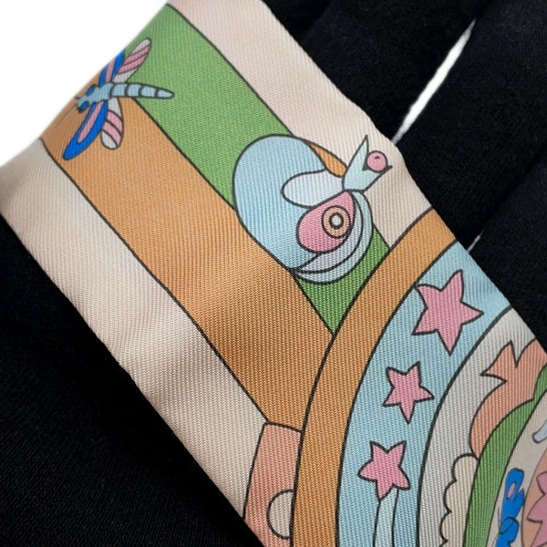 エルメス スカーフ ツイリー 森のささやき Les Murmures de la Foret HERMES シルクツイル 2023春夏