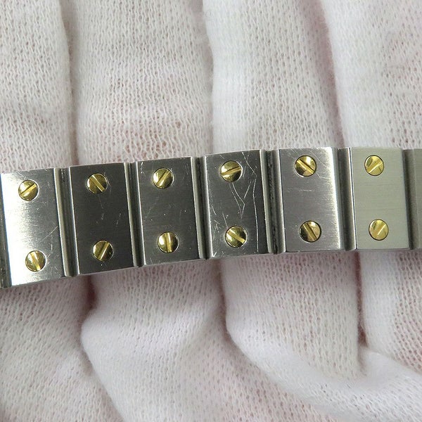 カルティエ サントス ヴァンドーム 8191 Cartier 腕時計 白文字盤 クォーツ