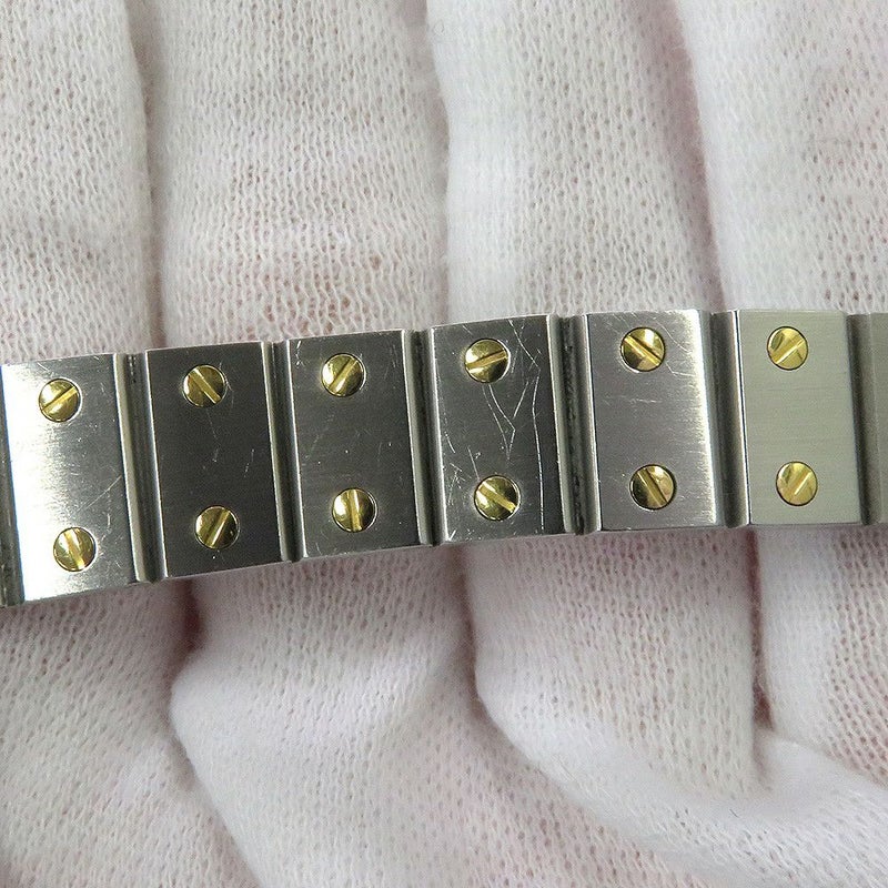 カルティエ サントス ヴァンドーム 8191 Cartier 腕時計 白文字盤 クォーツ