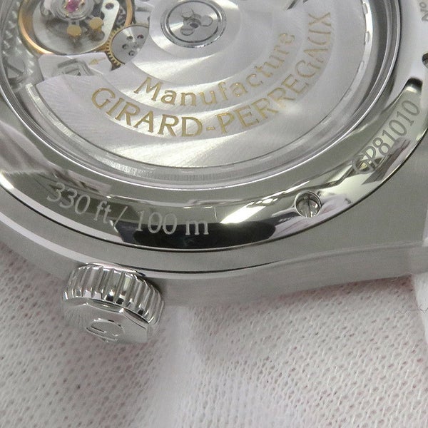 ジラールペルゴ ロレアート 81010-11-3153-1CM GIRARD-PERREGAUX 腕時計 グリーン文字盤