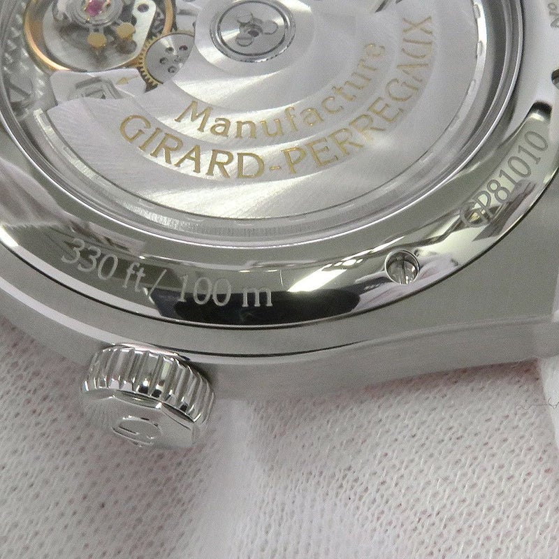 ジラールペルゴ ロレアート 81010-11-3153-1CM GIRARD-PERREGAUX 腕時計 グリーン文字盤