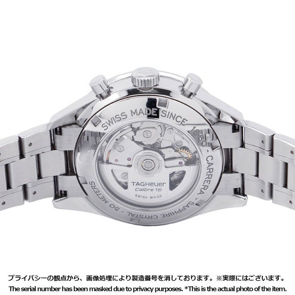 タグホイヤー カレラ キャリバー16 クロノグラフ エレガンス CV2016.BA0786 TAG Heuer 腕時計 黒文字盤