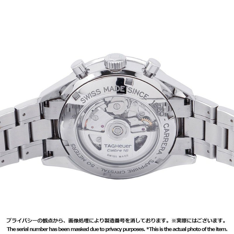 タグホイヤー カレラ キャリバー16 クロノグラフ エレガンス CV2016.BA0786 TAG Heuer 腕時計 黒文字盤