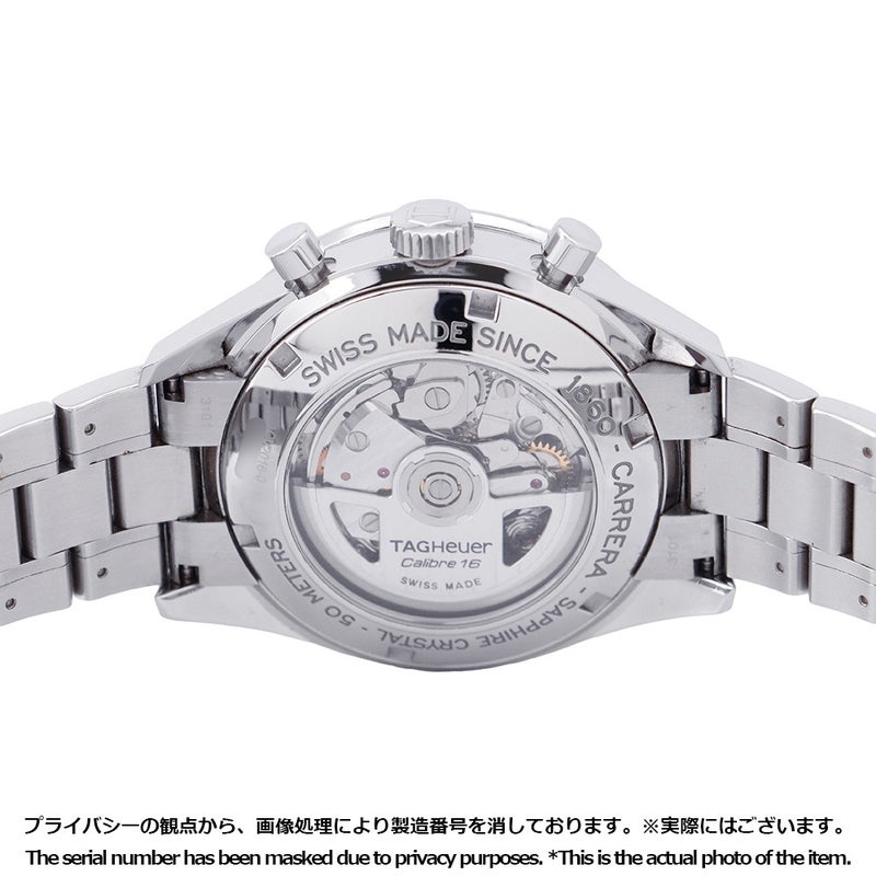 タグホイヤー カレラ キャリバー16 クロノグラフ エレガンス CV2016.BA0786 TAG Heuer 腕時計 黒文字盤