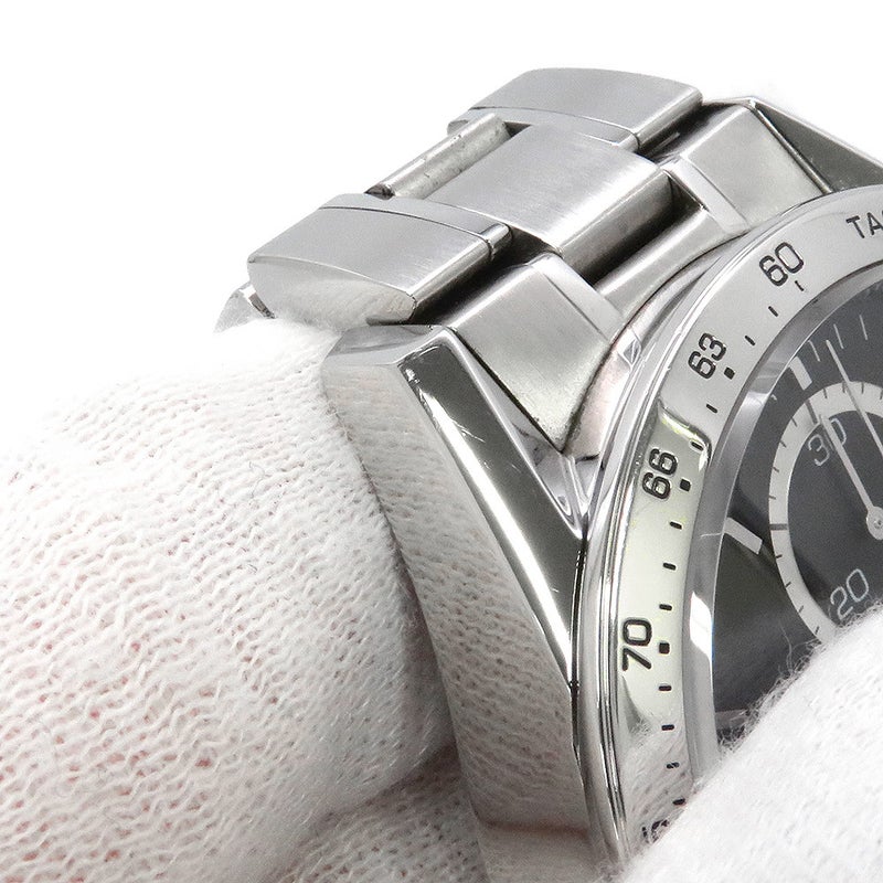 タグホイヤー カレラ キャリバー16 クロノグラフ エレガンス CV2016.BA0786 TAG Heuer 腕時計 黒文字盤