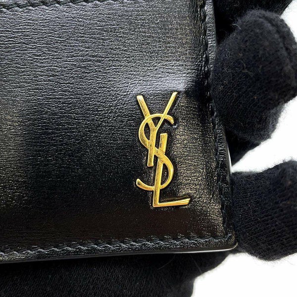 サンローランパリ カードケース タイニー カサンドラ レザー 607603 SAINT LAURENT PARIS 黒