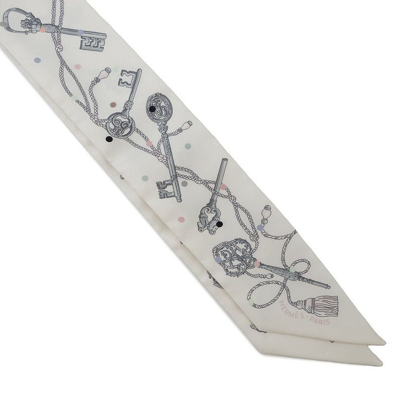 エルメス スカーフ ツイリー レクレアポア Les Cles a Pois HERMES シルクツイル 2022年春夏