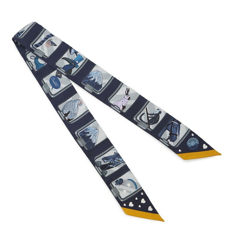 エルメス スカーフ ツイリー エルメス ストーリー HERMES STORY HERMES シルクツイル 2023秋冬