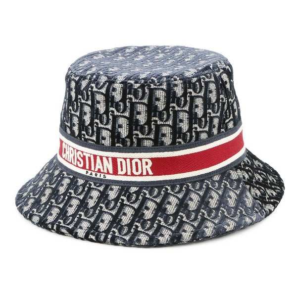 クリスチャン・ディオール ハット オブリーク トロッター ベロア サイズ58 Christian Dior 帽子