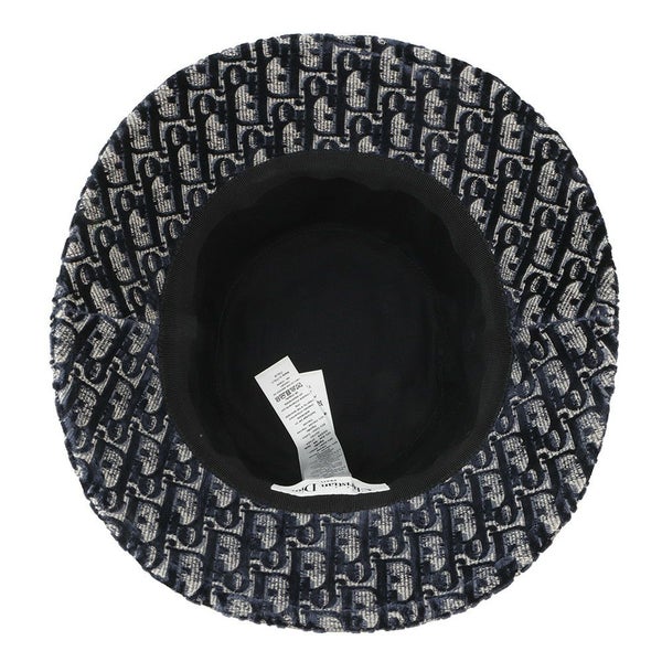 クリスチャン・ディオール ハット オブリーク トロッター ベロア サイズ58 Christian Dior 帽子