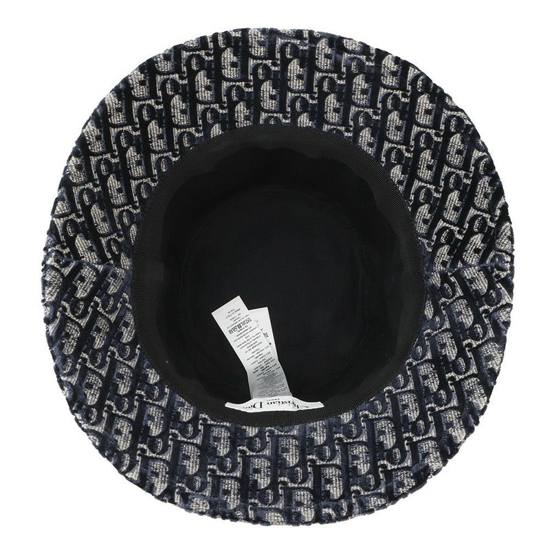 クリスチャン・ディオール ハット オブリーク トロッター ベロア サイズ58 Christian Dior 帽子