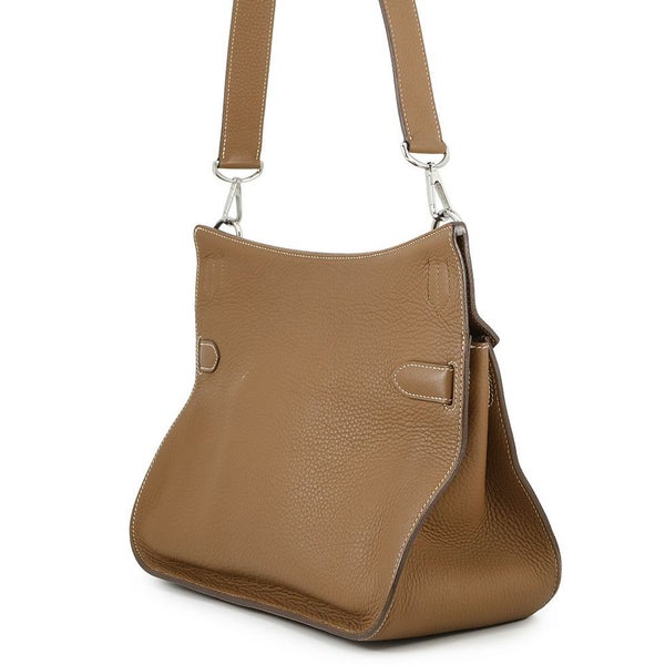 エルメス ジプシエール31 ゴールド/シルバー金具 トリヨンクレマンス □N刻印 HERMES バッグ