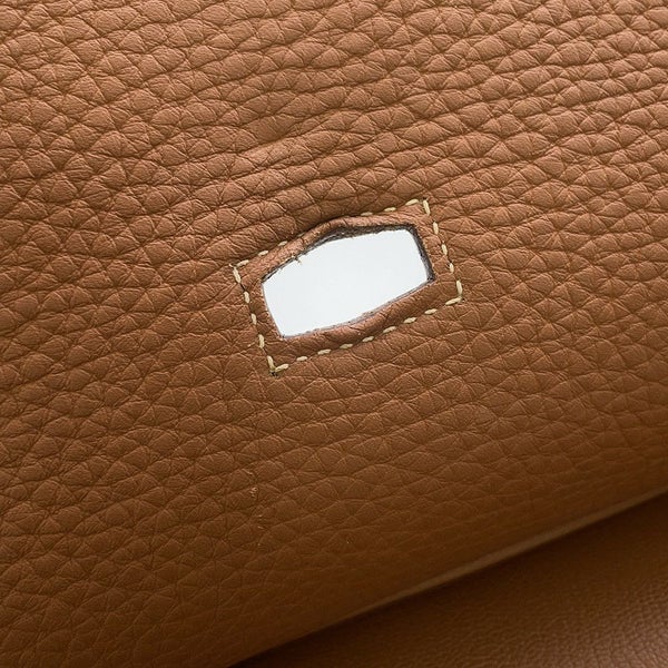 エルメス ジプシエール31 ゴールド/シルバー金具 トリヨンクレマンス □N刻印 HERMES バッグ