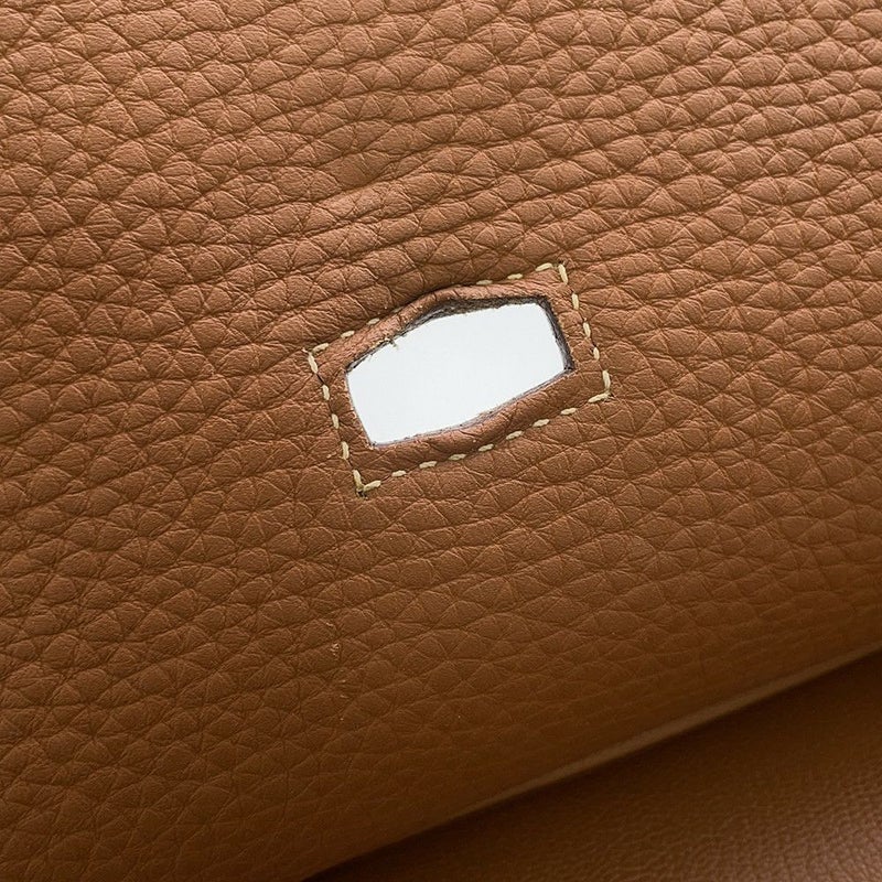 エルメス ジプシエール31 ゴールド/シルバー金具 トリヨンクレマンス □N刻印 HERMES バッグ